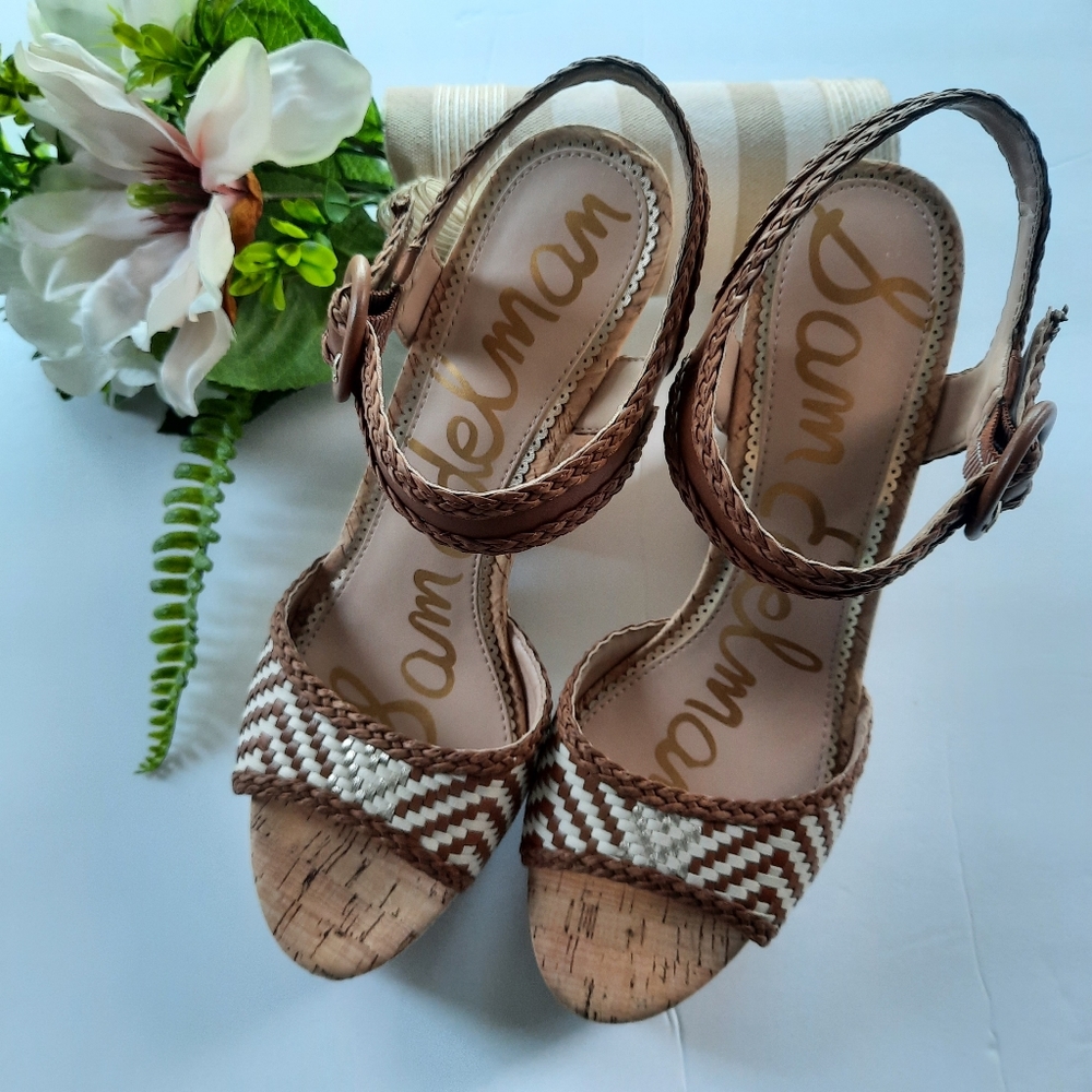 Sam Edelman Platform Espadrille Wedge Sandals